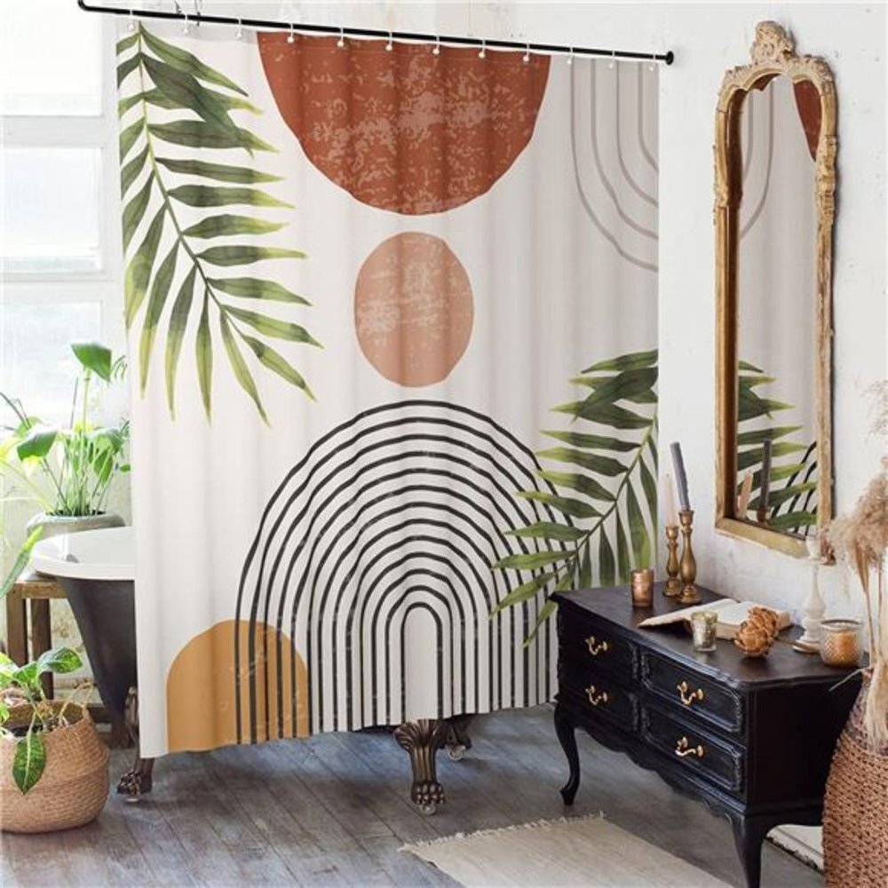 Beautiful Boho Shower Curtain for Your Bathroom